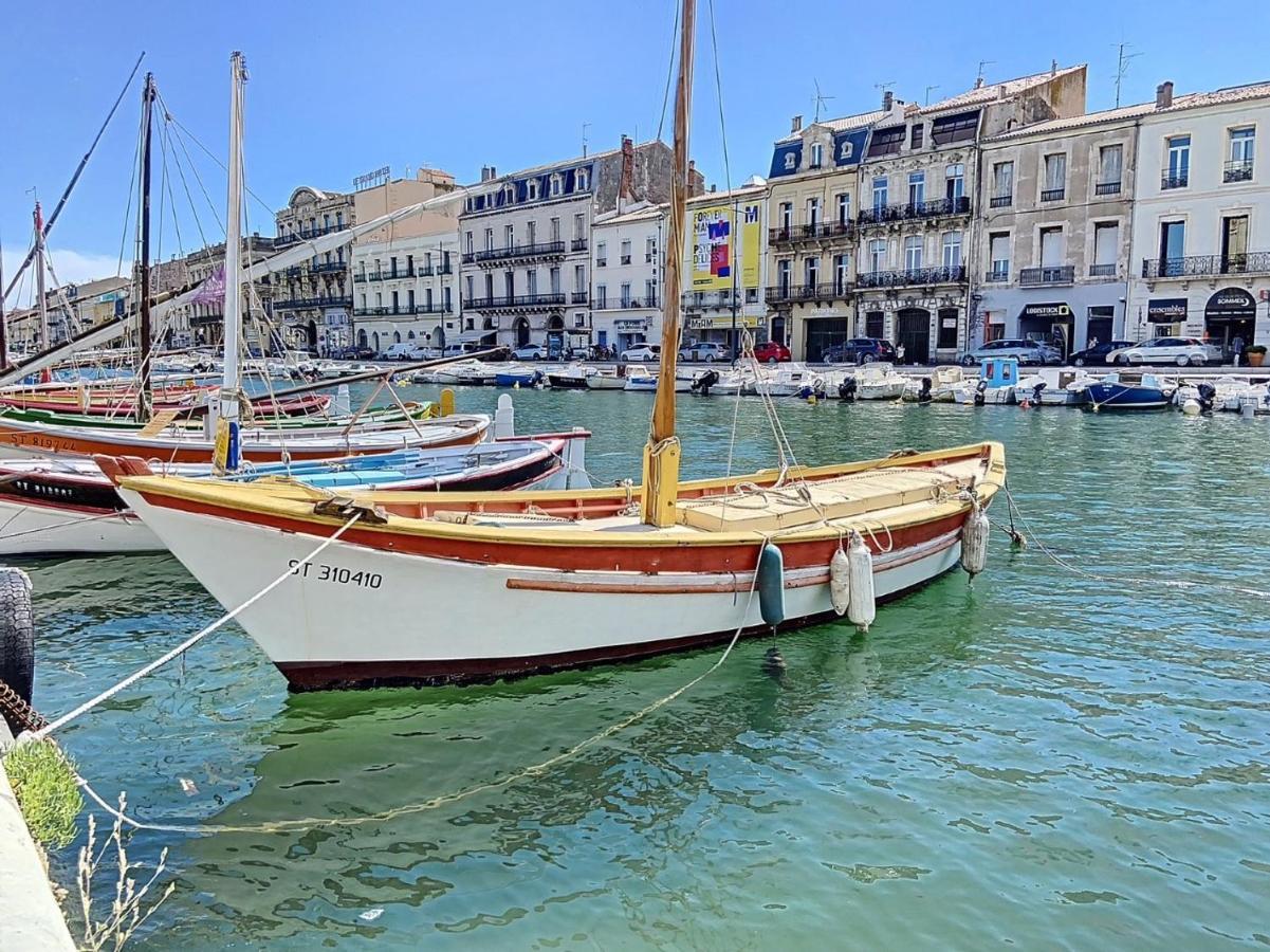Le Saint Felix -Climatise- Rdc Apartment Sete Luaran gambar